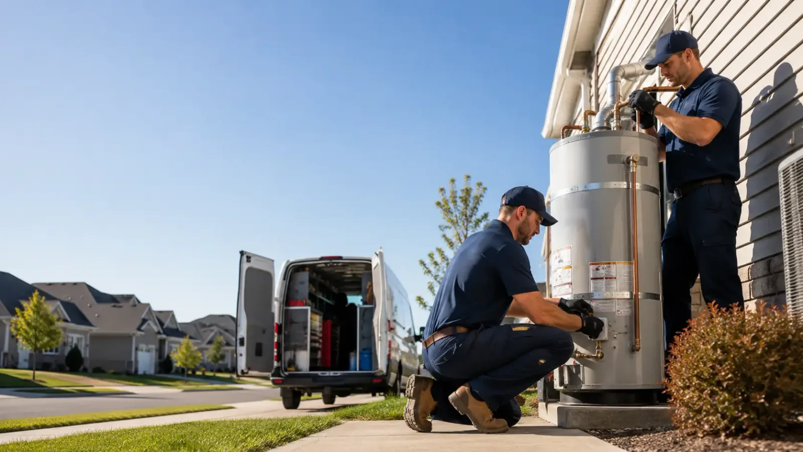 Water Heater Installation in Delphi, IN
